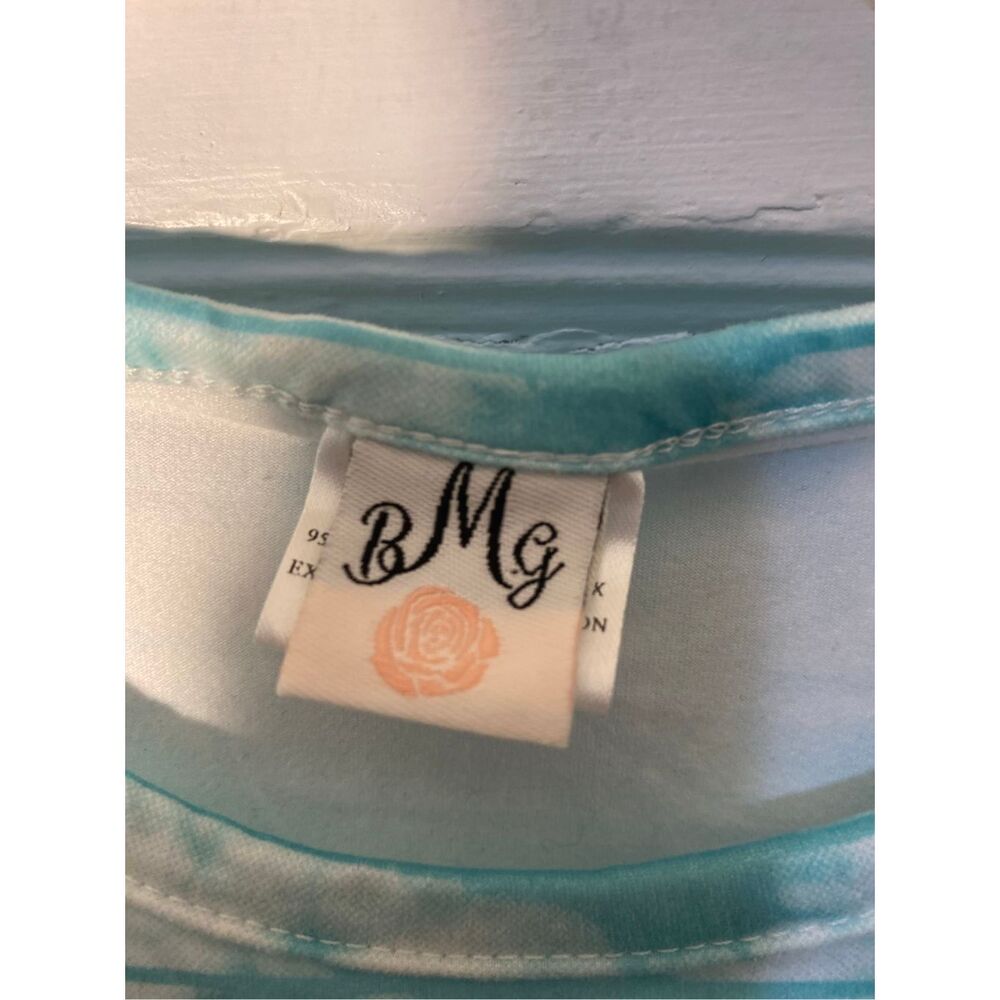 BMG girls, short sleeve, tie-dye bunny dress Easter, S/2 XL - Picture 4 of 4